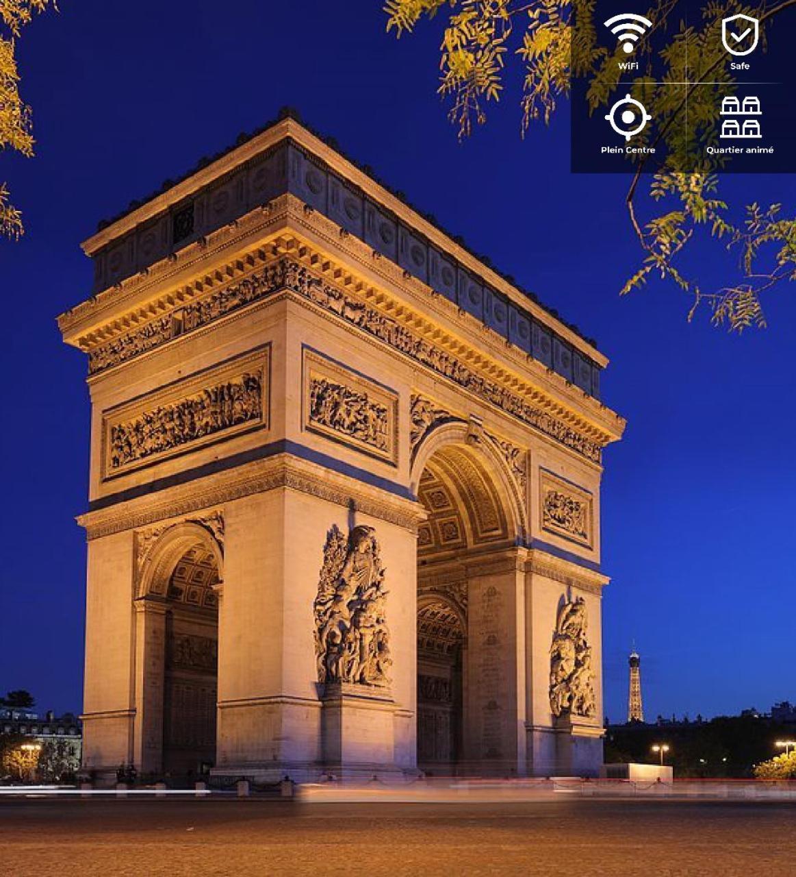 Apartment Arc de Triomphe París Exterior foto