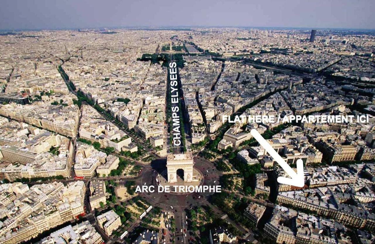 Apartment Arc de Triomphe París Exterior foto